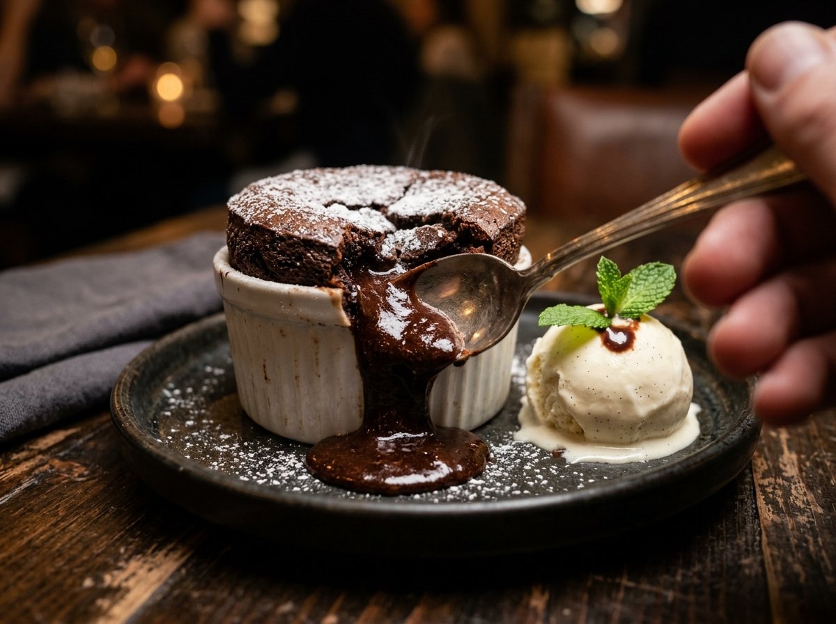Sıcak Çikolatalı Sufle